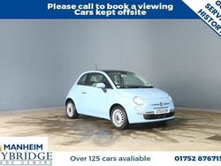 White Used 2012 Fiat 500 Lounge Hatchback | £3,795 (A bit pricey)