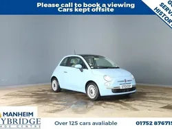 White Used 2012 Fiat 500 Lounge Hatchback | £3,795 (Fair price)