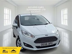 White Used 2016 Ford Fiesta Zetec Hatchback | £4,385 (Good price)