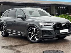 Grey Used 2022 Audi Q7 Black Edition SUV | £40,690 (Fair price)