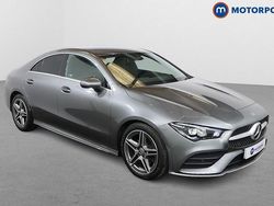 Grey Used 2022 Mercedes CLA180 AMG line Sedan | £22,499 (Good price)