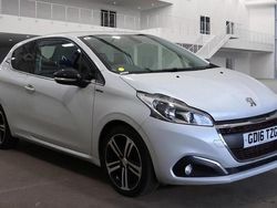 White Used 2016 Peugeot 208 GT-line Hatchback | £4,795 (Fair price)
