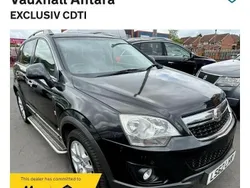 Black Used 2012 Vauxhall Antara SUV | £3,695 (Fair price)