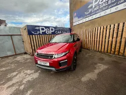 Red Used 2017 Land Rover Range Rover evoque SE Estate | £10,250 (Fair price)