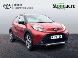 Red Used 2024 Toyota Aygo Hatchback | £14,595 (Fair price)