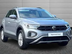 Pyrite silver Used 2024 VW T-Roc Life SUV | £24,390 (Fair price)
