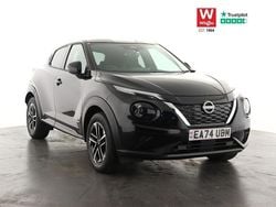 Black Used 2024 Nissan Juke N-Connecta SUV | £19,399 (Fair price)