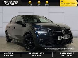 Black Used 2023 Vauxhall Corsa Hatchback | £17,040 (A bit pricey)