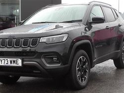 Black Used 2023 Jeep Compass Trailhawk SUV | £28,995