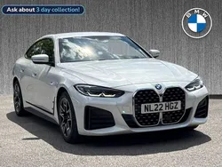 White Used 2022 BMW 420 M Sport Coupe | £24,620 (Fair price)