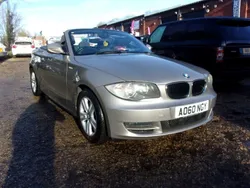 Silver Used 2010 BMW 118 Cabriolet Cabriolet | £2,495 (Good price)