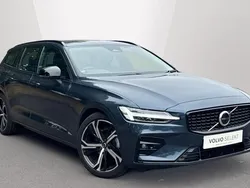 Denim blue Used 2025 Volvo V60 Plus Estate | £36,971 (A bit pricey)