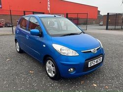 Blue Used 2010 Hyundai i10 Edition Hatchback | £3,195