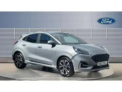 Silver Used 2022 Ford Puma ST-Line SUV | £14,307 (Fair price)