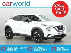 White Used 2022 Nissan Juke N-Connecta SUV | £16,788 (Expensive)
