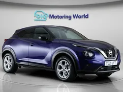 Blue Used 2021 Nissan Juke N-Connecta SUV | £13,400 (Good price)