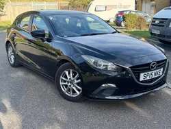 Black Used 2015 Mazda 3 Hatchback | £4,475 (A bit pricey)
