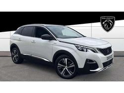 White Used 2019 Peugeot 3008 GT-line SUV | £12,062 (Fair price)