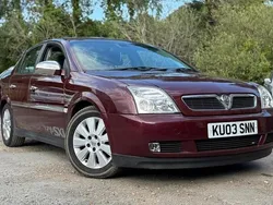 Red Used 2003 Vauxhall Vectra Sedan | £1,695 (Fair price)