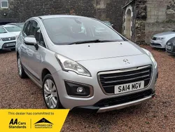 Silver Used 2014 Peugeot 3008 Active SUV | £4,750 (Fair price)