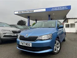 Blue Used 2017 Skoda Fabia SE Hatchback | £8,250 (Fair price)