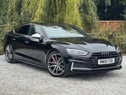 Black Used 2018 Audi S5 Sportback Advanced Hatchback | £18,495 (Fair price)