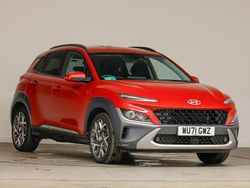 Red Used 2021 Hyundai Kona Premium SUV | £17,498 (Fair price)