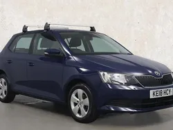 Blue Used 2018 Skoda Fabia SE Hatchback | £8,800 (Good price)