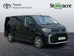 Black Used 2025 Toyota Proace Verso City Estate | £47,000