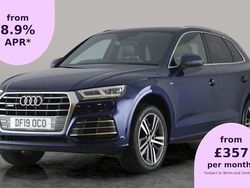 Blue Used 2019 Audi Q5 S-Line SUV | £22,080 (Fair price)