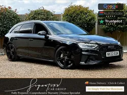 Black Used 2022 Audi A4 S-Line Estate | £20,500 (Fair price)