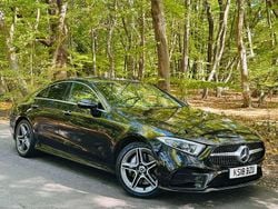 Black Used 2018 Mercedes CLS350 AMG Line Premium Plus Coupe | £22,389 (Good price)