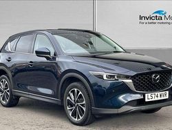 Blue Used 2024 Mazda CX-5 Exclusive-Line SUV | £25,154 (Fair price)