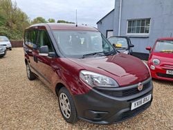 Flamenco red metallic Used 2016 Fiat Doblò Pop MPV | £5,995 (Fair price)