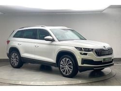 Moon white metallic Used 2022 Skoda Kodiaq SE L Executive SUV | £24,909 (Fair price)