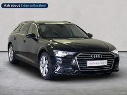 Black Used 2021 Audi A6 Sport Estate | £24,690 (Fair price)