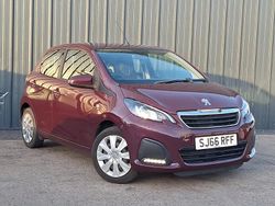 Blue Used 2016 Peugeot 108 Active Hatchback | £5,498 (Fair price)