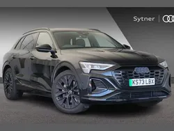Black Used 2024 Audi Q8 e-tron Black Edition SUV | £48,750 (Good price)