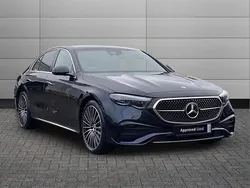 Blue Used 2024 Mercedes E220 AMG Line Premium Plus Sedan | £57,195
