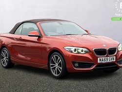 Orange Used 2019 BMW 218 Sport Line Cabriolet | £15,299 (Fair price)