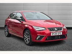 Desire red Used 2025 Seat Ibiza XCELLENCE Hatchback | £19,690 (A bit pricey)