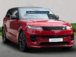 Red Used 2023 Land Rover Range Rover Sport First Edition SUV | £84,299 (Good price)