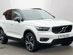 White Used 2021 Volvo XC40 R-Design Pro SUV | £19,490 (Fair price)