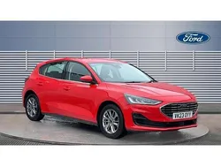 Red Used 2023 Ford Focus Titanium Hatchback | £13,776 (Fair price)