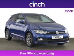 Blue Used 2021 VW Polo R-line Hatchback | £15,349 (Fair price)