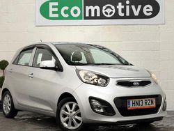 Silver Used 2013 Kia Picanto Hatchback | £2,995 (Fair price)