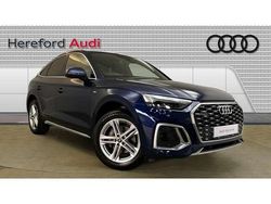 Blue Used 2022 Audi Q5 Sportback S-Line SUV | £30,089 (Fair price)