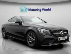 Black Used 2019 Mercedes C200 AMG line Coupe | £16,300 (Fair price)