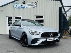 Silver Used 2022 Mercedes E200 AMG line Sedan | £34,500 (Expensive)