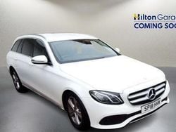 White Used 2018 Mercedes E220 SE Estate | £16,200 (Super price)
